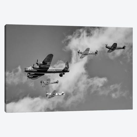 Battle Of Britain Flight - Thompson Formation Canvas Print #CKP24} by Colin Kemp Photography Canvas Print