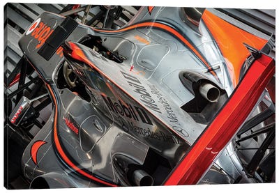 Mclaren Formula 1 Car Canvas Art Print - Colin Kemp Photography