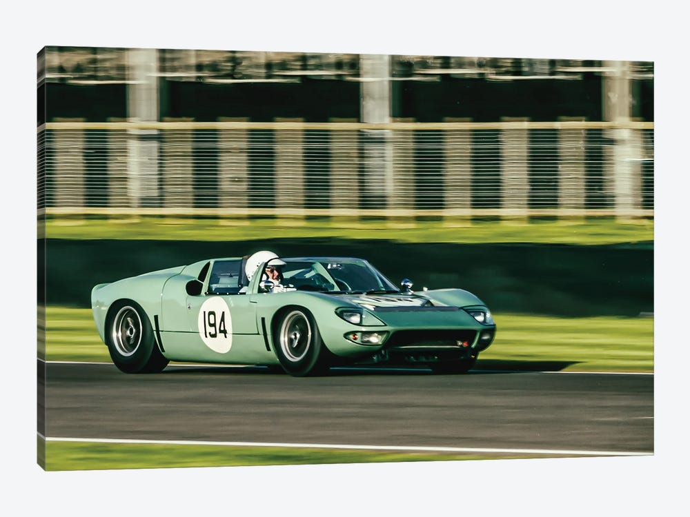 Gt40 Roadster At Goodwood Revival by Colin Kemp Photography 1-piece Canvas Wall Art