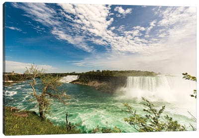 The Falls, Niagara Canvas Art Print - Ontario Art