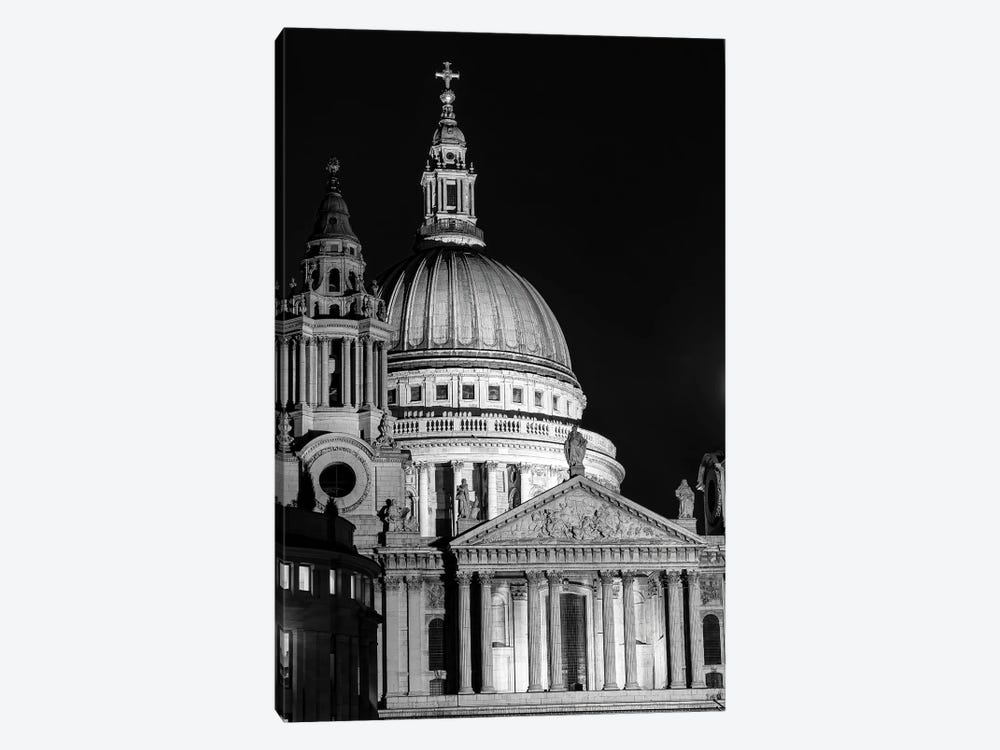 The Dome At Night, St Paul's Cathedral by Colin Kemp Photography 1-piece Art Print
