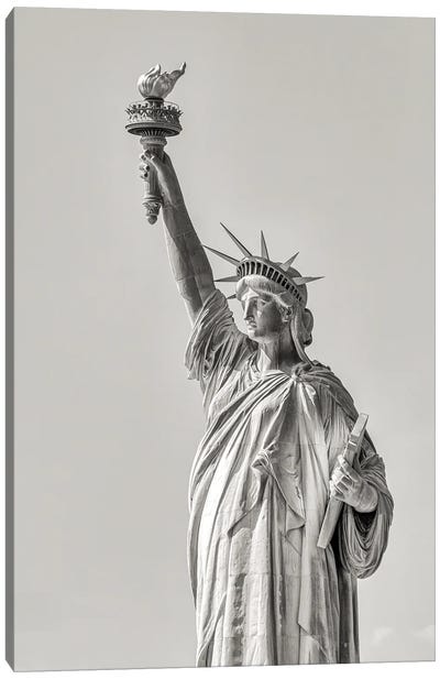 'I Lift My Lamp' - Liberty Canvas Art Print - Colin Kemp Photography