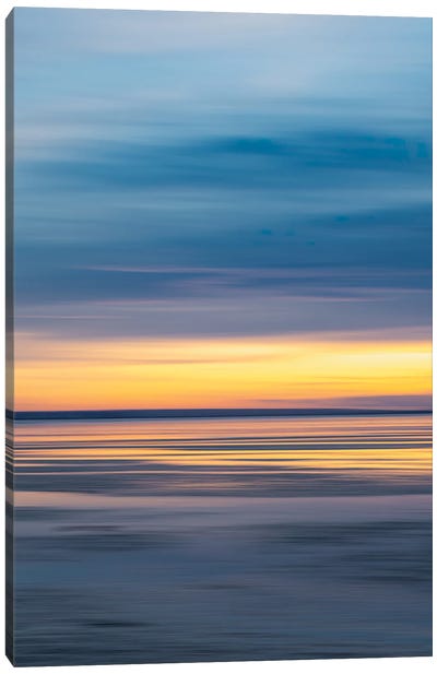 Abstract Sunset - Southend Canvas Art Print - Colin Kemp Photography