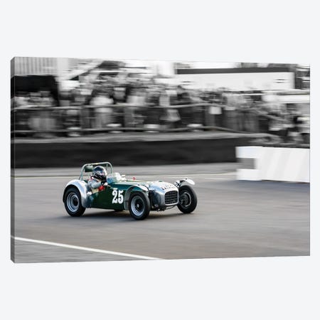 1954 Lotus Mk Vi Racing At Goodwood Revival Canvas Print #CKP50} by Colin Kemp Photography Canvas Print