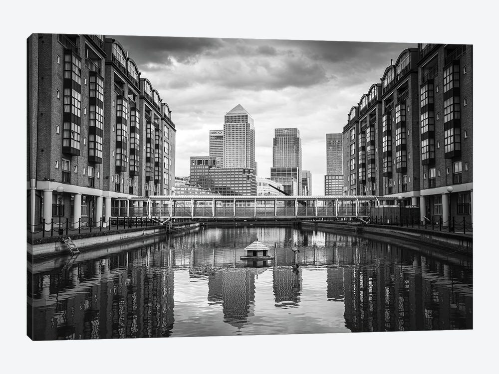 The Duck House At Canary Wharf by Colin Kemp Photography 1-piece Canvas Print