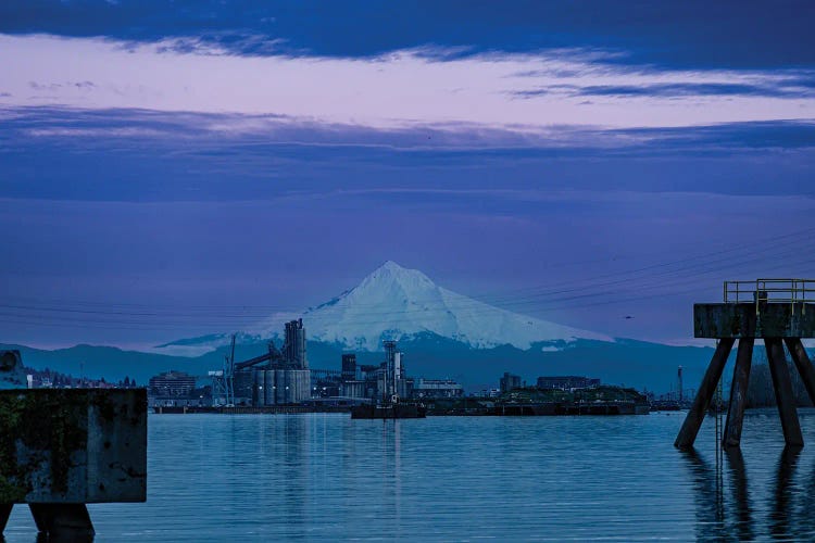 Blue Mt. Hood by Cat Kerrigan wall art