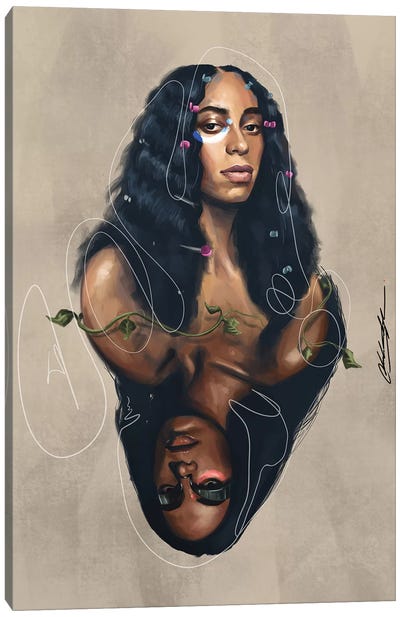 A Seat At The Table When I Get Home Canvas Art Print - Solange Knowles