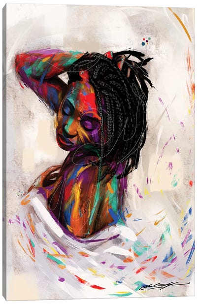 For Colored Girls Canvas Art Print - #BlackGirlMagic