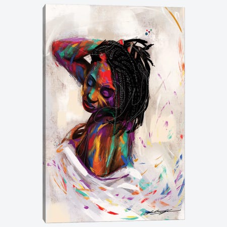 For Colored Girls Canvas Print #CKS20} by Chuck Styles Canvas Art Print