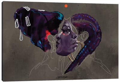 Rapsody Nina Canvas Art Print - Black Lives Matter Art