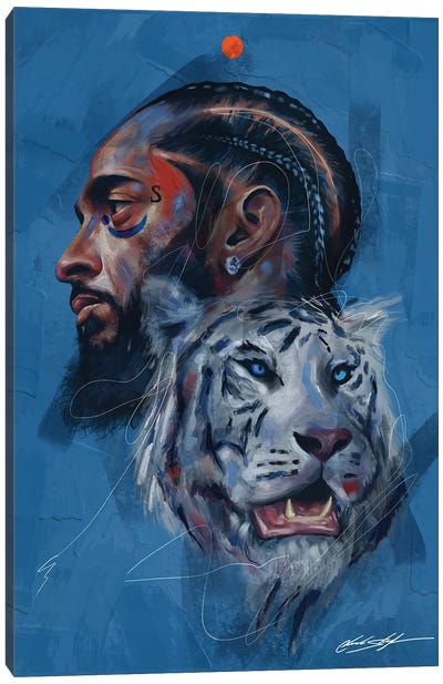 Rare Breed Canvas Art Print - Rap & Hip-Hop Art
