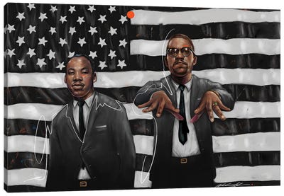 Activonia Canvas Art Print - Malcolm X