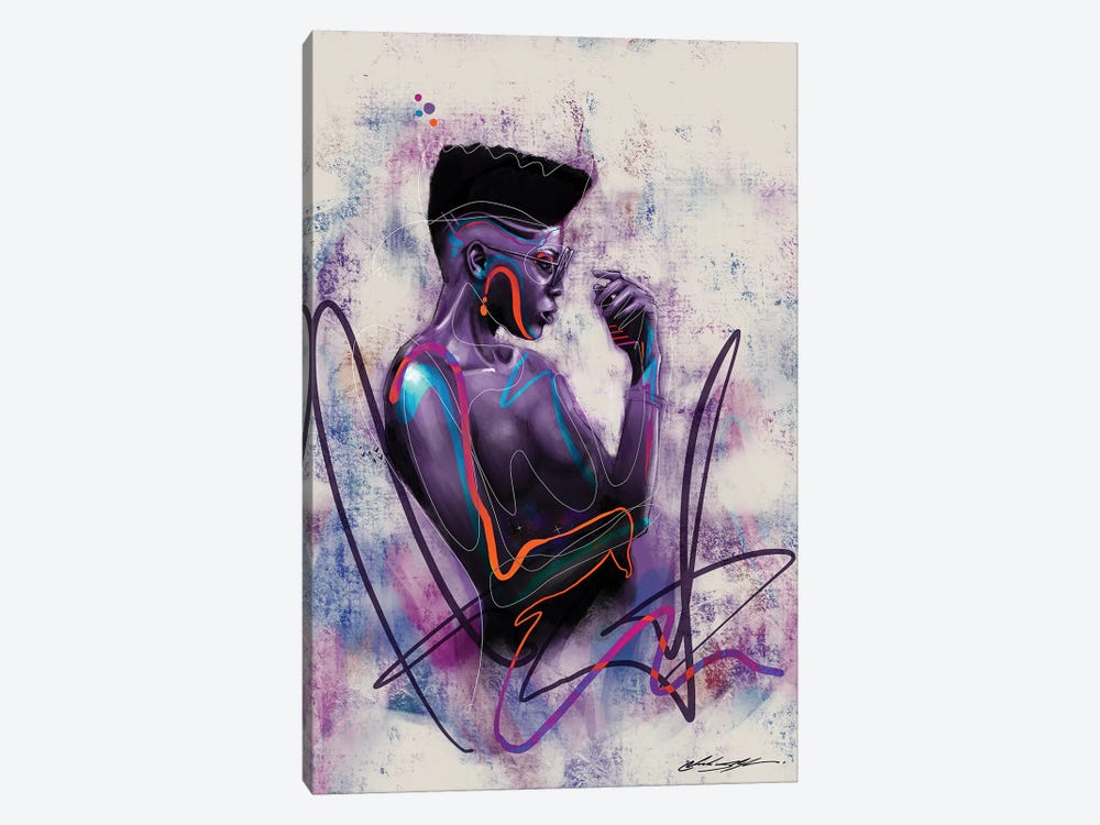 Unapologetic by Chuck Styles 1-piece Canvas Art
