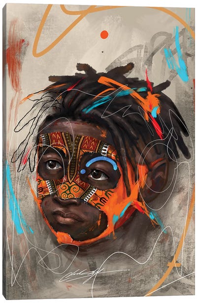 Been Super Boy II Canvas Art Print - Black Lives Matter Art