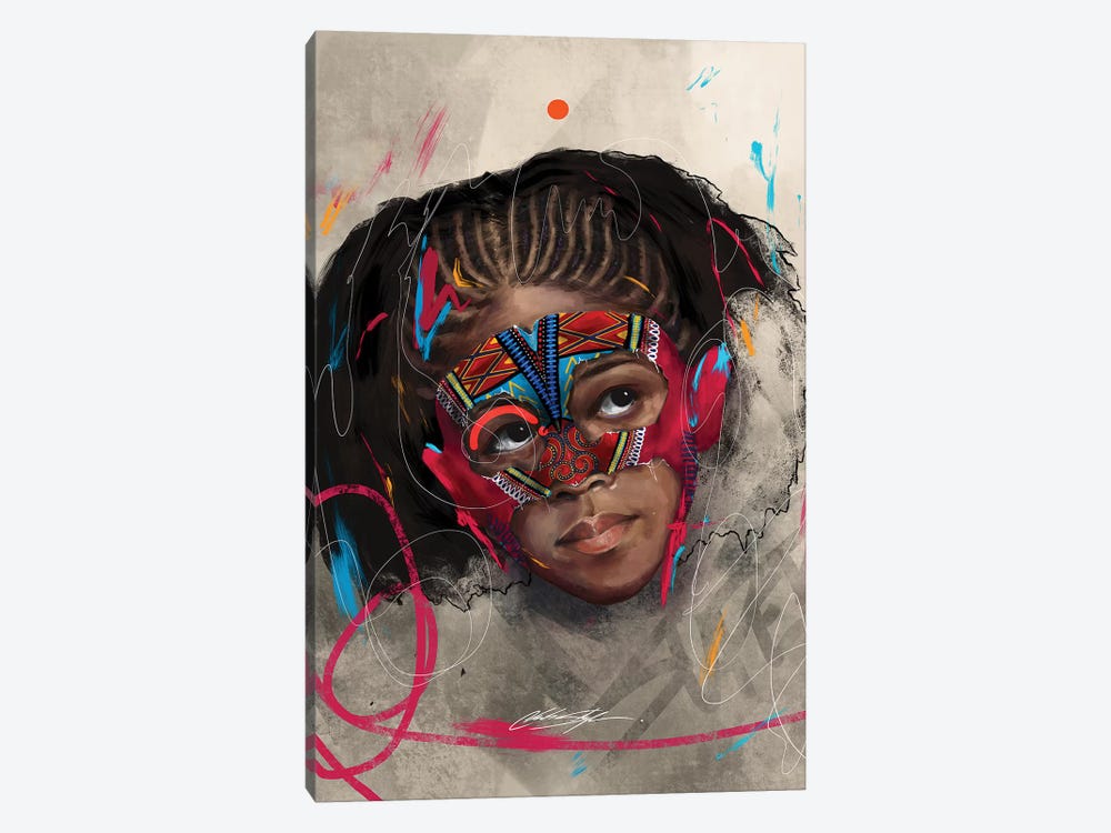 Been Super Girl by Chuck Styles 1-piece Canvas Print
