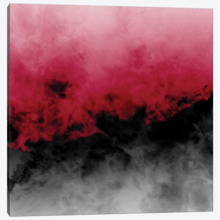 Zero Visibility Crimson Canvas Print #CLB43} by Caleb Troy Art Print