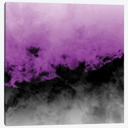 Zero Visibility Radiant Orchid Canvas Print #CLB48} by Caleb Troy Art Print
