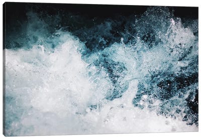 Blue Swells Canvas Art Print - Caleb Troy