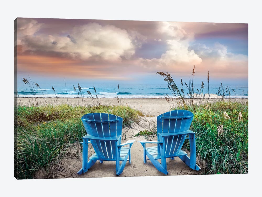 Shore Seats by Celebrate Life Gallery 1-piece Canvas Wall Art