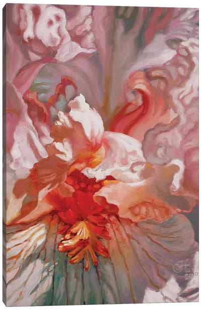 Light Ballet Canvas Art Print - Similar to Georgia O'Keeffe