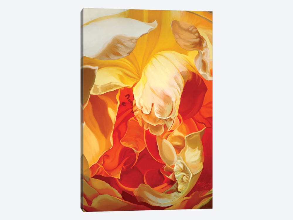 Rose For John by Chloe Hedden 1-piece Canvas Print