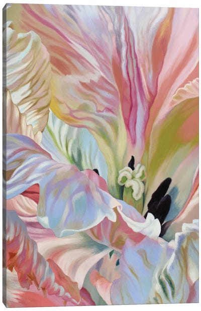 Parrot Tulip I Canvas Art Print - Painter & Artist Art