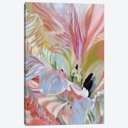 Parrot Tulip I Canvas Print #CLH82} by Chloe Hedden Canvas Print