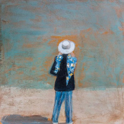Claire Lerner - Canvas Prints: Standing Still by Claire Lerner
