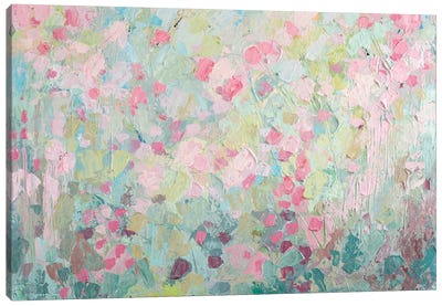 Dancing Sakura Tree Canvas Art Print - Cherry Blossom Art