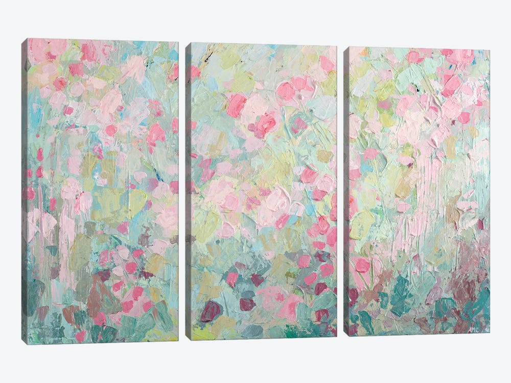 Dancing Sakura Tree by Ann Marie Coolick 3-piece Canvas Wall Art
