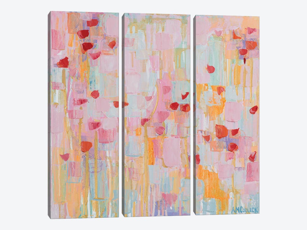 Flutter Kisses I by Ann Marie Coolick 3-piece Canvas Art