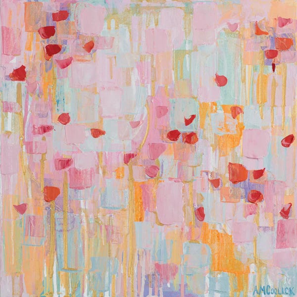 Ann Marie Coolick: Flutter Kisses I by Ann Marie Coolick