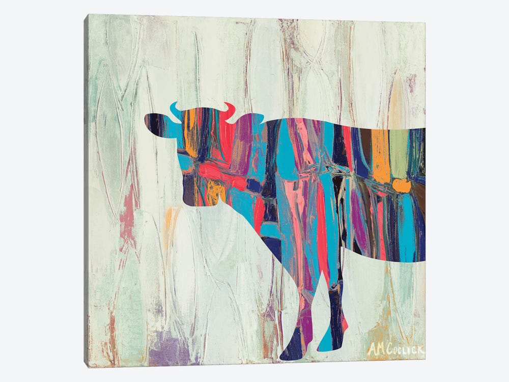Rhizome Cow by Ann Marie Coolick 1-piece Canvas Artwork