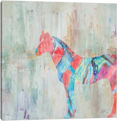 Rhizome Horse Canvas Art Print
