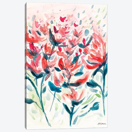 Wild Flowers I Canvas Print #CLK38} by Ann Marie Coolick Art Print