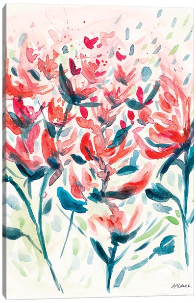 Wild Flowers I Canvas Art Print