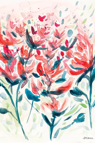 Ann Marie Coolick: Wild Flowers I by Ann Marie Coolick