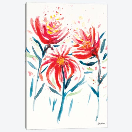 Wild Flowers II Canvas Print #CLK39} by Ann Marie Coolick Art Print