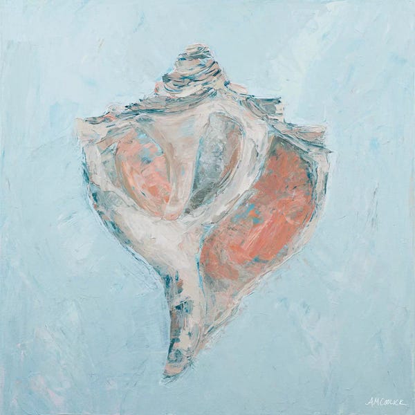 Ann Marie Coolick: Conch & Scallop I by Ann Marie Coolick