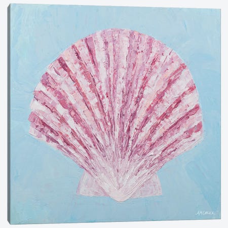 Conch & Scallop II Canvas Print #CLK43} by Ann Marie Coolick Canvas Wall Art