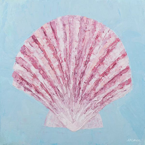 Ann Marie Coolick: Conch & Scallop II by Ann Marie Coolick