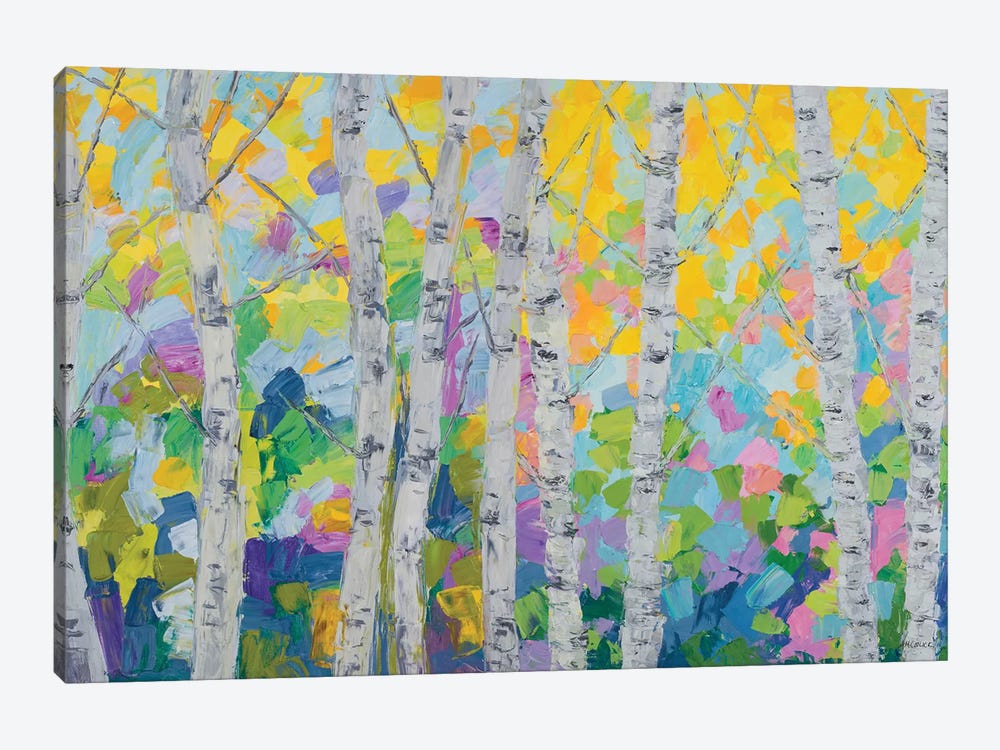 Dancing Birch Tree by Ann Marie Coolick 1-piece Canvas Art Print
