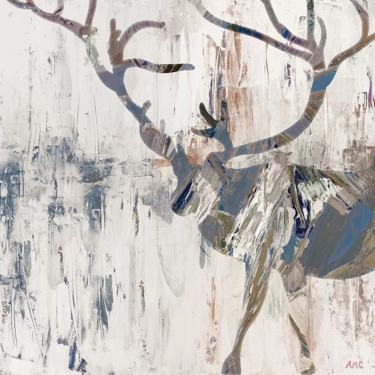 Neutral Rhizome Deer by Ann Marie Coolick wall art