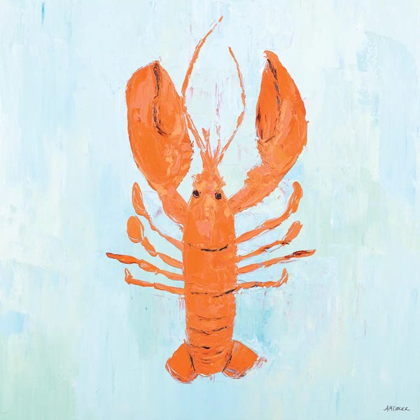 Ann Marie Coolick: Orange Claw Buddies I by Ann Marie Coolick