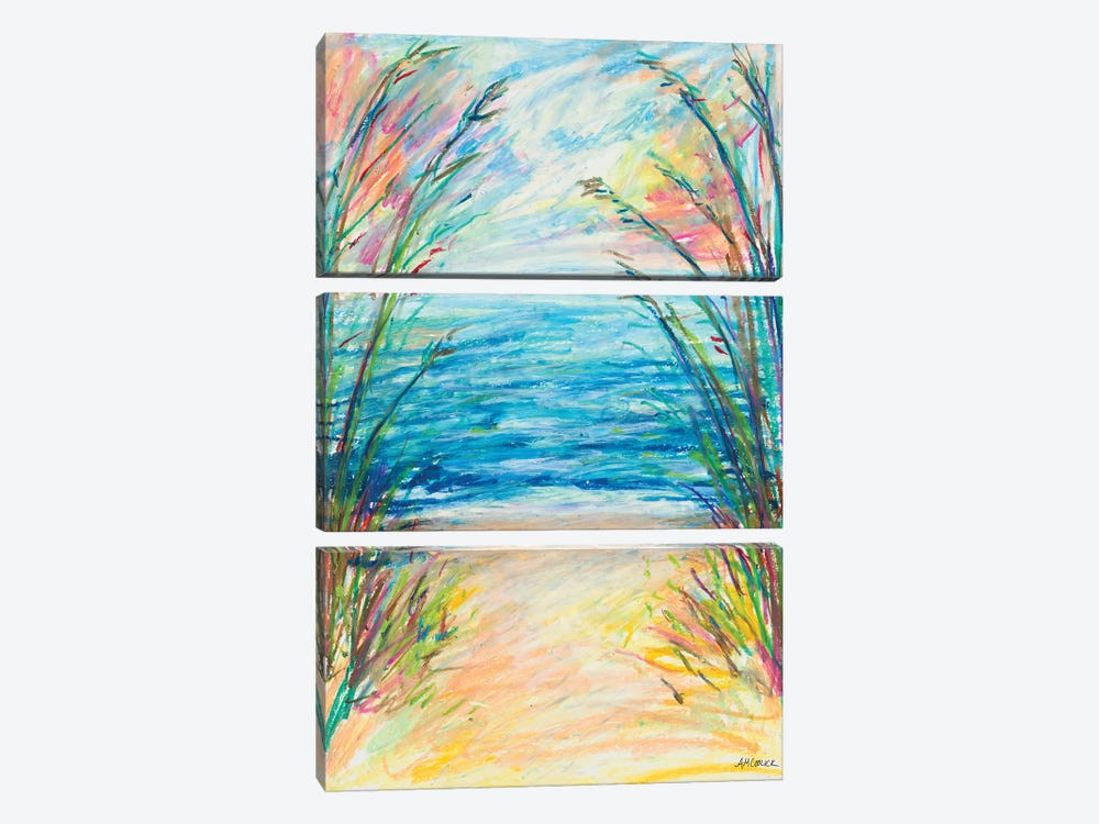 Path To The Water by Ann Marie Coolick 3-piece Canvas Art Print