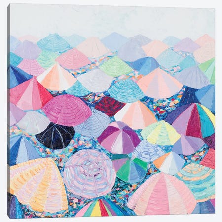 Umbrella Nation Canvas Print #CLK57} by Ann Marie Coolick Canvas Wall Art