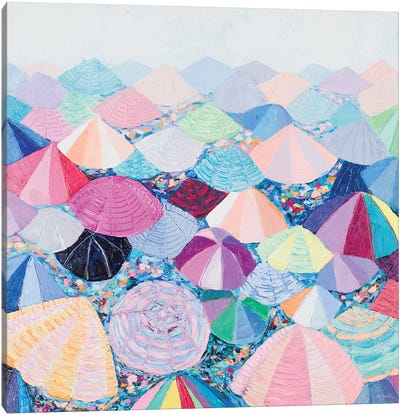 Umbrella Nation Canvas Art Print