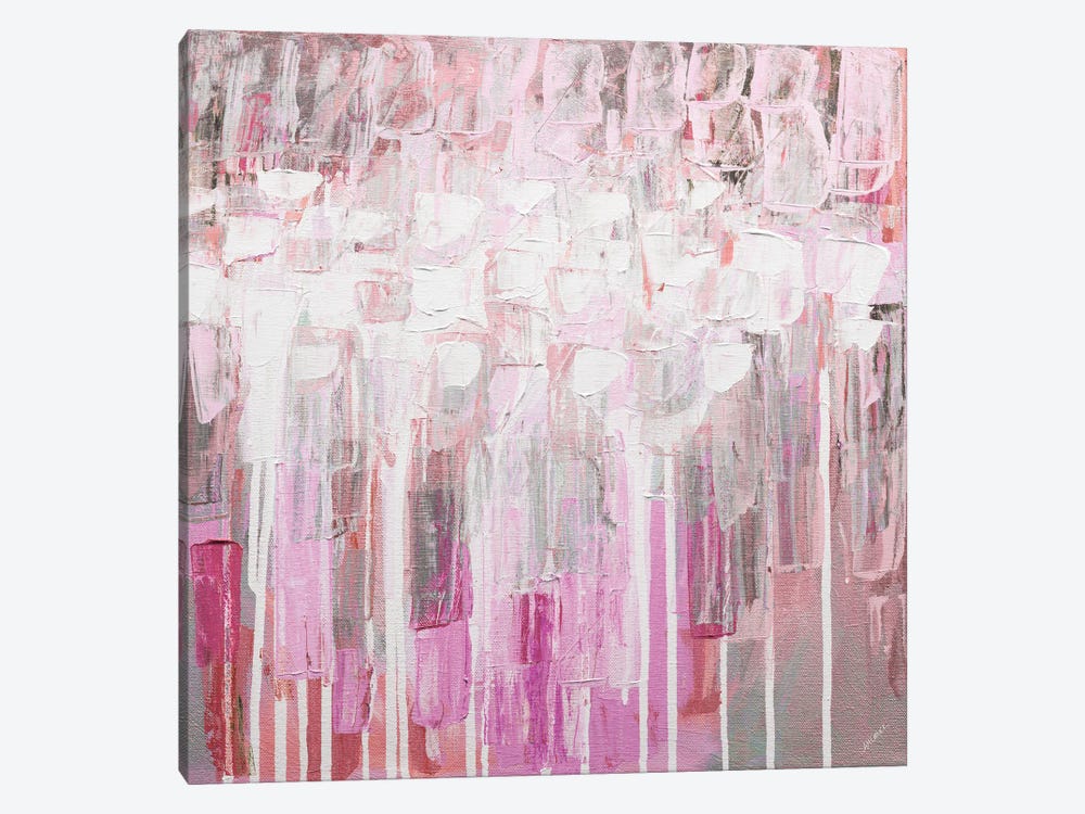 Organic Pink Party by Ann Marie Coolick 1-piece Canvas Artwork
