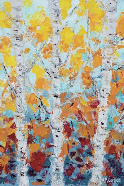Ann Marie Coolick: Aspen October II by Ann Marie Coolick