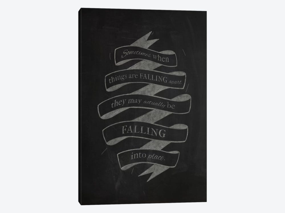 When Things Are Falling Apart by 5by5collective 1-piece Canvas Art Print